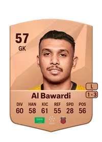 Zaid Al Bawardi Common 57 Overall Rating