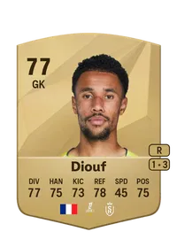 Yehvann Diouf Common 77 Overall Rating