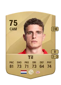 Guus Til Common 75 Overall Rating