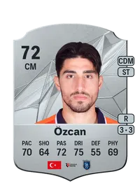 Berkay Özcan Rare 72 Overall Rating