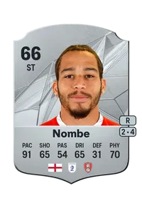 Sam Nombe Rare 66 Overall Rating