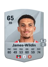 Luther James-Wildin Common 65 Overall Rating