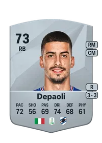 Fabio Depaoli Common 73 Overall Rating