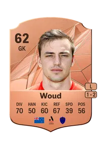 Michael Woud Rare 62 Overall Rating