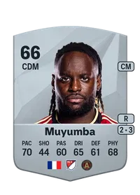 Tristan Muyumba Common 66 Overall Rating