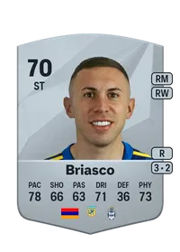 Norberto Briasco Common 70 Overall Rating