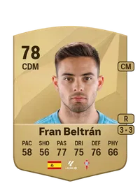 Fran Beltrán Common 78 Overall Rating