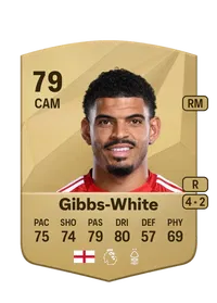 Morgan Gibbs-White Common 79 Overall Rating