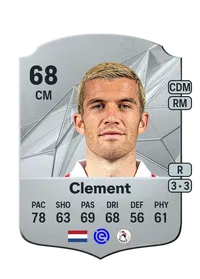 Pelle Clement Rare 68 Overall Rating