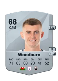 Ben Woodburn Common 66 Overall Rating