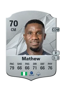 Ifeanyi Mathew Rare 70 Overall Rating