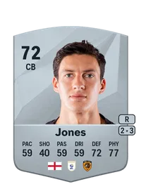 Alfie Jones Common 72 Overall Rating