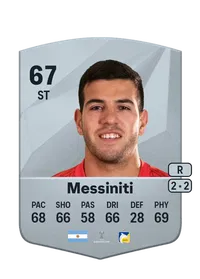 Nicolás Messiniti Common 67 Overall Rating