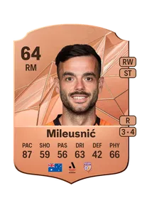 Nikola Mileusnić Rare 64 Overall Rating