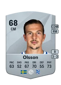 Simon Olsson Common 68 Overall Rating