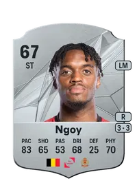 Julien Ngoy Rare 67 Overall Rating