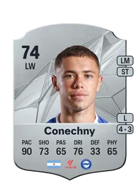 Tomás Conechny Rare 74 Overall Rating