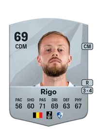 Dante Rigo Common 69 Overall Rating