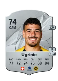 Filip Ugrinic Rare 74 Overall Rating