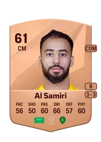 Khaled Al Samiri Common 61 Overall Rating