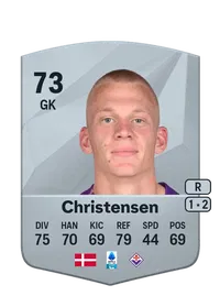 Oliver Christensen Common 73 Overall Rating