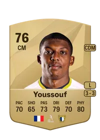 Zaydou Youssouf Common 76 Overall Rating