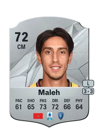 Youssef Maleh Rare 72 Overall Rating