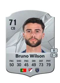 Bruno Wilson Rare 71 Overall Rating