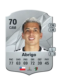 Joe Abrigo Rare 70 Overall Rating