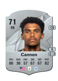 Reggie Cannon Rare 71 Overall Rating