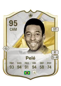 Pelé Icon 95 Overall Rating