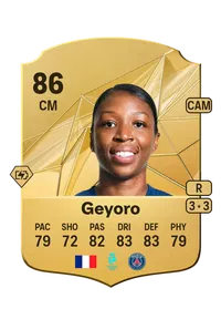 Grace Geyoro Rare 86 Overall Rating