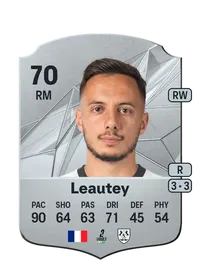 Antoine Leautey Rare 70 Overall Rating