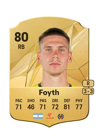 Juan Foyth Rare 80 Overall Rating