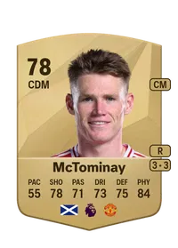 Scott McTominay Common 78 Overall Rating