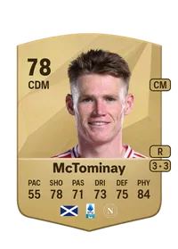 Scott McTominay Common 78 Overall Rating