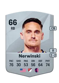 Jakob Nerwinski Common 66 Overall Rating