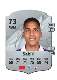 Abdelhamid Sabiri Rare 73 Overall Rating