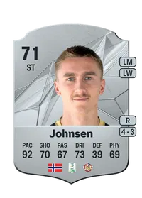 Dennis Johnsen Rare 71 Overall Rating