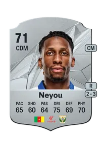 Yvan Neyou Rare 71 Overall Rating