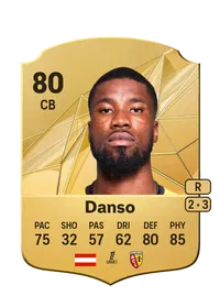 Kevin Danso Rare 80 Overall Rating