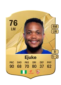 Chidera Ejuke Rare 76 Overall Rating