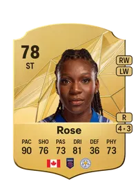 Deanne Rose Rare 78 Overall Rating