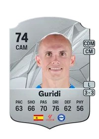 Guridi Rare 74 Overall Rating