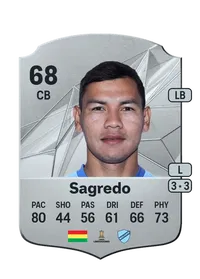 José Sagredo Rare 68 Overall Rating