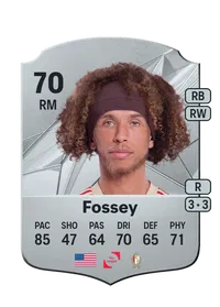 Marlon Fossey Rare 70 Overall Rating