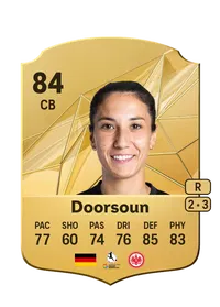 Sara Doorsoun Rare 84 Overall Rating