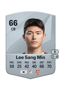 Lee Sang Min Common 66 Overall Rating