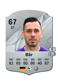 Marcel Bär Rare 67 Overall Rating