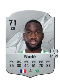 Mickaël Nadé Rare 71 Overall Rating